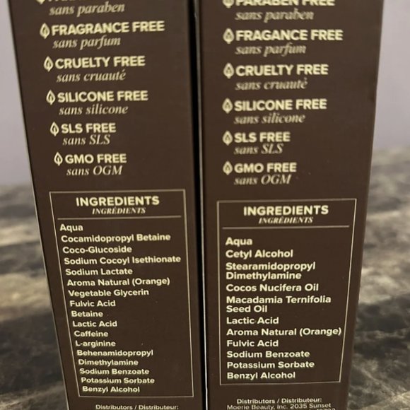 Moerie Mineral Shampoo + Conditioner Hair Growth Set - Reverse Hair Loss - Vegan - Picture 2 of 9